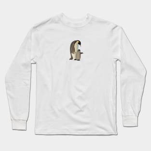 Penguin and chick Long Sleeve T-Shirt